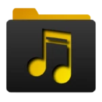 light folder music player android application logo